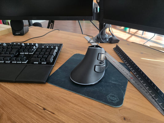 „NATURALsign“ Mousepad – RAW - dark blue